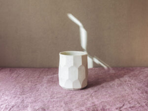 Short Faceted Vessel